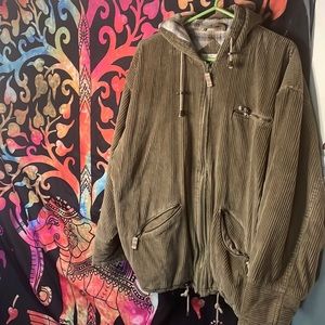 Tan corduroy jacket